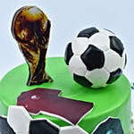 Live Football Chocolate Cake