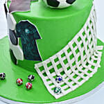 Live Football Chocolate Cake