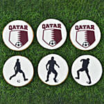 Qatar Football Cookies