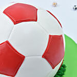 Soccer Ball Marble Cake