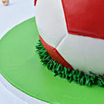 Soccer Ball Vanilla Cake