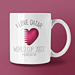 I Love Qatar Mug