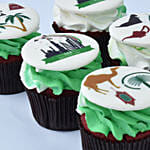 National Day Delights Cupcakes