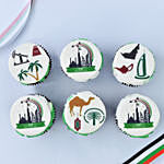National Day Delights Cupcakes