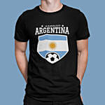 Unisex Soccer T Shirt Argentina L