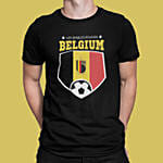 Unisex Soccer T Shirt Belgium M
