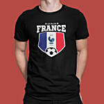 Unisex Soccer T Shirt France S