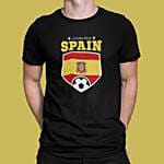 Unisex Soccer T Shirt Spain S