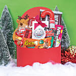 Festive Red Giftbox Large By Candylicious