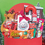 Festive Red Giftbox Large By Candylicious