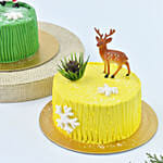 Christmas Celebration Mono Cake Set of 2