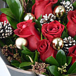 Christmas Wishes Rose Bouquet