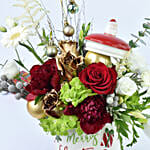 Merry and Joyous Christmas Flowers