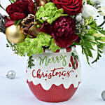 Merry and Joyous Christmas Flowers