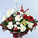 White Beauty Christmas Bouquet