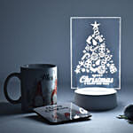 Merry Christmas Lamp and Mug Combo