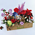 Grand Christmas Flower with Chocolate Box