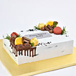 Happy Birthday Hubby Designer Chocolate Cake