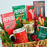 Warm and Chocolaty Chirtsmas Wishes Basket