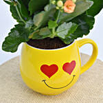 Kalanchoe In a Emoji Mug