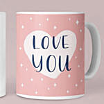 Love You Two Mugs Set