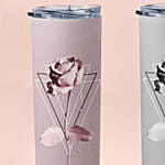 Rose Theme Tumbler Set