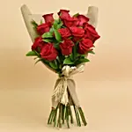 Valentine 12 Roses Bouquet