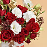 Valentine Special Love You Flower in a Vase