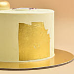 Kiss Day Golden Love Chocolate Cake