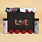 Personalized Valentine Box For Couple L/M