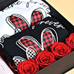 Personalized Valentine Box For Couple L/M