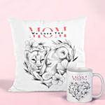 Mothers Day Cushion And Mug