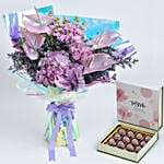 Shine of Admiration With Chocolate