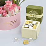 Tulips and Roses Box And Chocolate