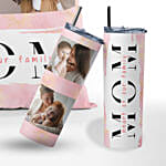 Cushion And Mom Design Tumbler