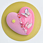 Premium Heart Shaped Chocolate Cake 4 Portion