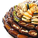 Assorted Dates and Sweets Platter By Wafi