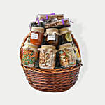 Grand Assorted Sweets and Savoury Snack Basket By Wafi