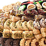 Premium tray with Mixed Baklava and Cookies by Wafi
