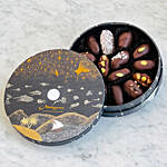 مرزام  شوكولاته - تمور مغلفة بالشوكولاته الداكنة 15 قطعة