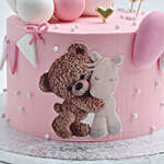 Cute Teddy Chocolate Cake