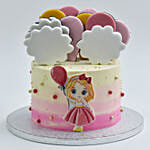 Princess in Wonder Land Chocolate Cake