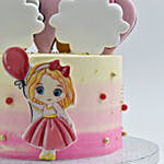Princess in Wonder Land Chocolate Cake