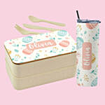 Easter Themed Personalised Lunchbox and Tumbler