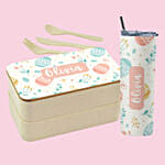 Easter Themed Personalised Lunchbox and Tumbler