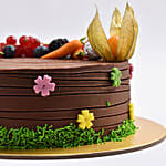 Happy Easter Chocolate Cake 8 Portion