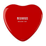 Neuhaus Red Metal Heart Box 10 Chocolates