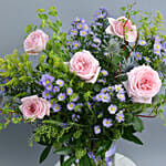 Ohara Roses and Aster Arrangement