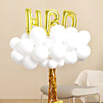 Birthday Cloud Balloon Arrangement