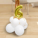 Birthday Cloud Balloon Arrangement